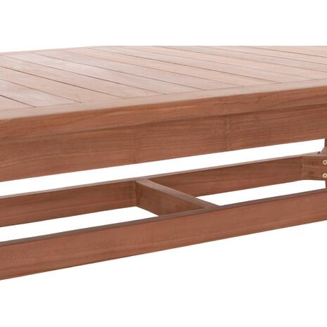 ΤΡΑΠΕΖΙ ΤΡΑΠΕΖΑΡΙΑΣ WONDER HM18116 ΞΥΛΟ TEAK--ΦΥΣΙΚΟ 180x91x75Υεκ.