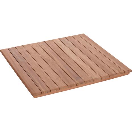 ΕΠΙΦΑΝΕΙΑ ΤΡΑΠΕΖΙΟΥ ΤΕΤΡΑΓΩΝΗ HM18135 ΞΥΛΟ TEAK--ΦΥΣΙΚΟ 60x60x4(πάχος)εκ.