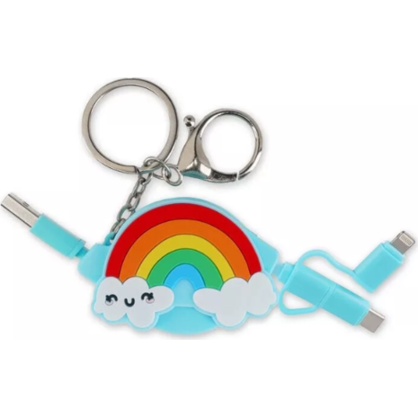 Καλώδιο φόρτισης Legami Charge N'Roll 3 σε1 Rainbow
