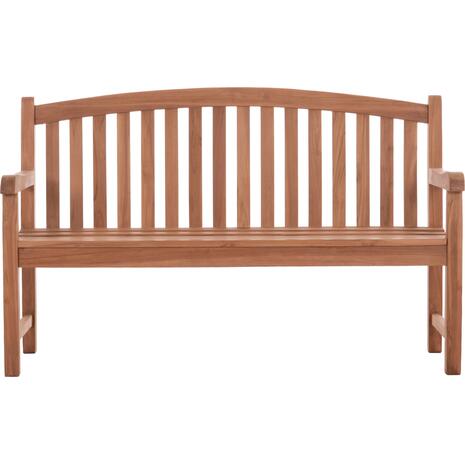 ΠΑΓΚΑΚΙ ΚΗΠΟΥ 3ΘΕΣΙΟ ELENA HM18125 ΞΥΛΟ TEAK--ΦΥΣΙΚΟ 150x61x95Υεκ.