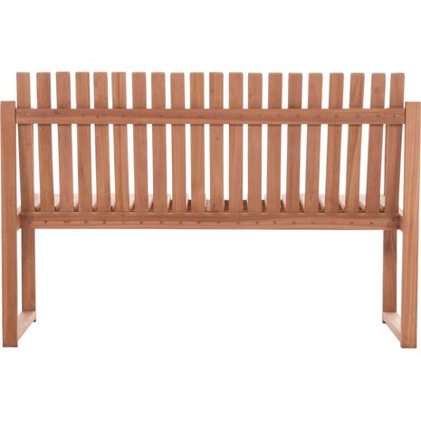 ΠΑΓΚΑΚΙ ΚΗΠΟΥ 2ΘΕΣΙΟ VED HM18124 ΞΥΛΟ TEAK--ΦΥΣΙΚΟ ΧΡΩΜΑ 130x60x86Υεκ.