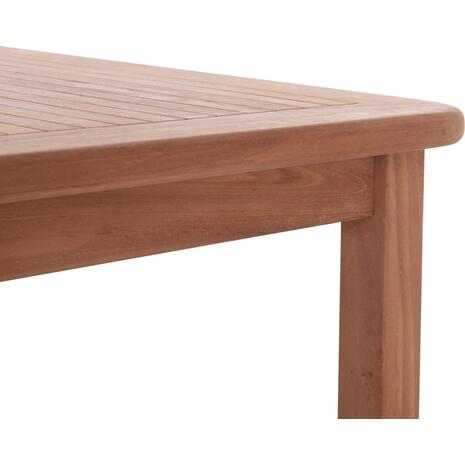 ΤΡΑΠΕΖΙ ΟΡΘΟΓΩΝΙΟ PRESSCOT HM18123 ΞΥΛΟ TEAK--ΦΥΣΙΚΟ 140x80x76Υεκ.