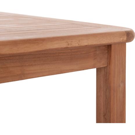 ΤΡΑΠΕΖΙ ΤΕΤΡΑΓΩΝΟ PRESSCOT HM18122 ΞΥΛΟ TEAK--ΦΥΣΙΚΟ 80x80x76Υεκ.