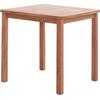 ΤΡΑΠΕΖΙ ΤΕΤΡΑΓΩΝΟ PRESSCOT HM18122 ΞΥΛΟ TEAK--ΦΥΣΙΚΟ 80x80x76Υεκ.