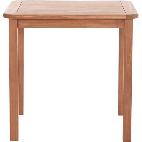 ΤΡΑΠΕΖΙ ΤΕΤΡΑΓΩΝΟ PRESSCOT HM18122 ΞΥΛΟ TEAK--ΦΥΣΙΚΟ 80x80x76Υεκ.