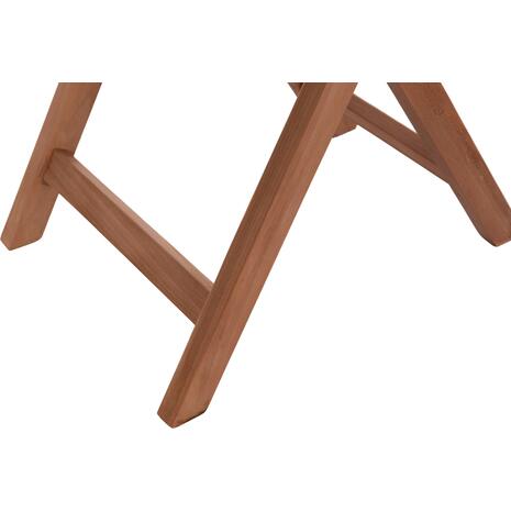 ΤΡΑΠΕΖΙ ΣΚΗΝΟΘΕΤΗ ΤΕΤΡΑΓΩΝΟ HEIDEL HM18121 ΞΥΛΟ TEAK--ΦΥΣΙΚΟ 60x60x75Υεκ.