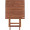 ΤΡΑΠΕΖΙ ΣΚΗΝΟΘΕΤΗ ΤΕΤΡΑΓΩΝΟ HEIDEL HM18121 ΞΥΛΟ TEAK--ΦΥΣΙΚΟ 60x60x75Υεκ.
