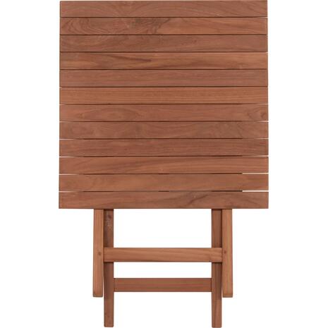 ΤΡΑΠΕΖΙ ΣΚΗΝΟΘΕΤΗ ΤΕΤΡΑΓΩΝΟ HEIDEL HM18121 ΞΥΛΟ TEAK--ΦΥΣΙΚΟ 60x60x75Υεκ.