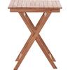 ΤΡΑΠΕΖΙ ΣΚΗΝΟΘΕΤΗ ΤΕΤΡΑΓΩΝΟ HEIDEL HM18121 ΞΥΛΟ TEAK--ΦΥΣΙΚΟ 60x60x75Υεκ.