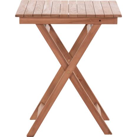 ΤΡΑΠΕΖΙ ΣΚΗΝΟΘΕΤΗ ΤΕΤΡΑΓΩΝΟ HEIDEL HM18121 ΞΥΛΟ TEAK--ΦΥΣΙΚΟ 60x60x75Υεκ.