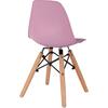 ΚΑΡΕΚΛΑ TWIST KID ΤΜΧ.HM8453.05 ΞΥΛΙΝΑ ΠΟΔΙΑ & ΚΑΘΙΣΜΑ ΡΟΖ PP 30,5Χ33Χ59 ΕΚ (σετ 4 τεμαχίων)