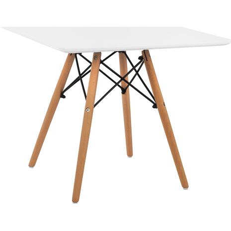 ΤΡΑΠΕΖΙ MINIMAL KID 60X60X51Yεκ. ΛΕΥΚΟ HM8452.01