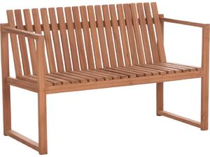 ΠΑΓΚΑΚΙ ΚΗΠΟΥ 2ΘΕΣΙΟ VED HM18124 ΞΥΛΟ TEAK--ΦΥΣΙΚΟ ΧΡΩΜΑ 130x60x86Υεκ.