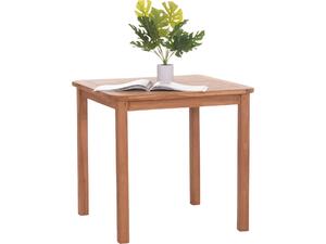 ΤΡΑΠΕΖΙ ΤΕΤΡΑΓΩΝΟ PRESSCOT HM18122 ΞΥΛΟ TEAK--ΦΥΣΙΚΟ 80x80x76Υεκ.
