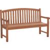 ΠΑΓΚΑΚΙ ΚΗΠΟΥ 3ΘΕΣΙΟ ELENA HM18125 ΞΥΛΟ TEAK--ΦΥΣΙΚΟ 150x61x95Υεκ.