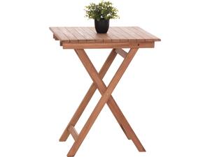 ΤΡΑΠΕΖΙ ΣΚΗΝΟΘΕΤΗ ΤΕΤΡΑΓΩΝΟ HEIDEL HM18121 ΞΥΛΟ TEAK--ΦΥΣΙΚΟ 60x60x75Υεκ.