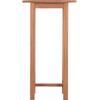 ΤΡΑΠΕΖΙ/ΣΤΑΝΤ ΜΠΑΡ ΣΤΡΟΓΓΥΛΟ PRESSCOT HM18114 ΞΥΛΟ TEAK--ΦΥΣΙΚΟ Φ60x105Υεκ.