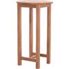 ΤΡΑΠΕΖΙ/ΣΤΑΝΤ ΜΠΑΡ ΣΤΡΟΓΓΥΛΟ PRESSCOT HM18114 ΞΥΛΟ TEAK--ΦΥΣΙΚΟ Φ60x105Υεκ.