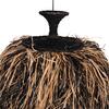 ΦΩΤΙΣΤΙΚΟ ΟΡΟΦΗΣ ORDEM HM4716 ΚΑΠΕΛΟ ΙΝΕΣ SISAL & ΜΠΑΝΑΝΑΣ-ΜΑΥΡΟ & ΦΥΣΙΚΟ Φ60x50Υεκ