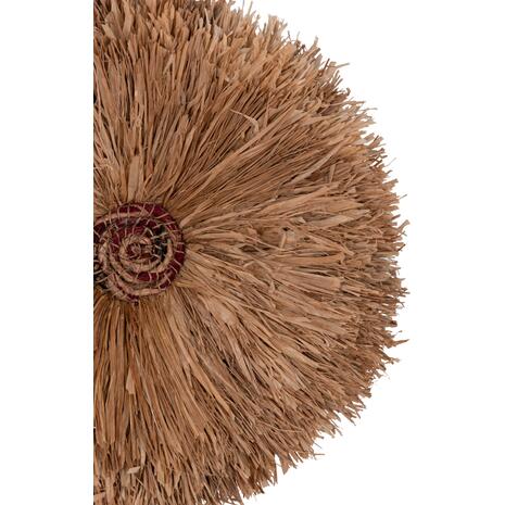 ΔΙΑΚΟΣΜΗΤΙΚΟ ΤΟΙΧΟΥ ΣΤΡΟΓΓΥΛΟ ABOR HM4717 ΙΝΕΣ SISAL ΦΥΣΙΚΟ Φ60εκ.