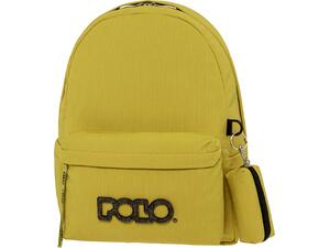 Tσάντα πλάτης 1+1 θέσεων POLO Lines Lemon yellow - λεμονί