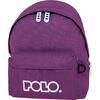 Τσάντα πλάτης 1+1 θέσεων Polo Mini  Violet/Light cyan- βιολετί/ανοιχτό κυανό