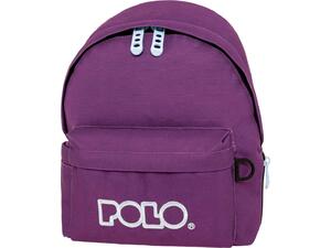 Τσάντα πλάτης 1+1 θέσεων Polo Mini  Violet/Light cyan- βιολετί/ανοιχτό κυανό