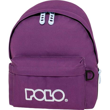 Τσάντα πλάτης 1+1 θέσεων Polo Mini  Violet/Light cyan- βιολετί/ανοιχτό κυανό