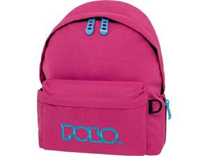 Τσάντα πλάτης 1+1 θέσεων POLO Mini  Fuchia/cyan - φούξια/κυανό