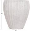 ΣΕΤ 3ΤΜΧ ΓΛΑΣΤΡΕΣ ΣΤΡΟΓΓΥΛΕΣ ΣΕΙΡΑ GARDENER HM4728 FIBERCLAY-ΧΡΩΜΑ CEMENT Φ48x56Υεκ