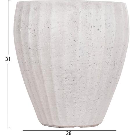 ΣΕΤ 3ΤΜΧ ΓΛΑΣΤΡΕΣ ΣΤΡΟΓΓΥΛΕΣ ΣΕΙΡΑ GARDENER HM4728 FIBERCLAY-ΧΡΩΜΑ CEMENT Φ48x56Υεκ