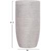 ΣΕΤ 3ΤΜΧ ΓΛΑΣΤΡΕΣ ΚΥΛΙΝΔΡΟΙ ΣΕΙΡΑ GARDENER HM4721 FIBERCLAY-ΧΡΩΜΑ CEMENT Φ42x78Υεκ