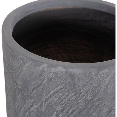 ΣΕΤ 3ΤΜΧ ΓΛΑΣΤΡΕΣ ΚΥΛΙΝΔΡΟΙ ΣΕΙΡΑ GARDENER HM4720 FIBERCLAY-ΧΡΩΜΑ CEMENT Φ44x79Υεκ