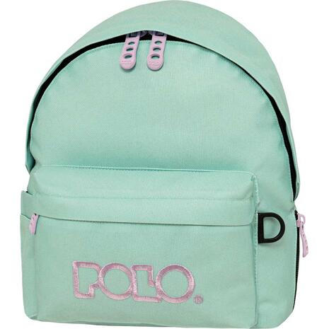 Tσάντα πλάτης 1+1 θέσεων Polo Mini  Turquoise/lilac - τιρκουάζ/λιλά