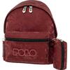 Tσάντα πλάτης 1+1 θέσεων Polo mini cosy bordeux - μπορντό