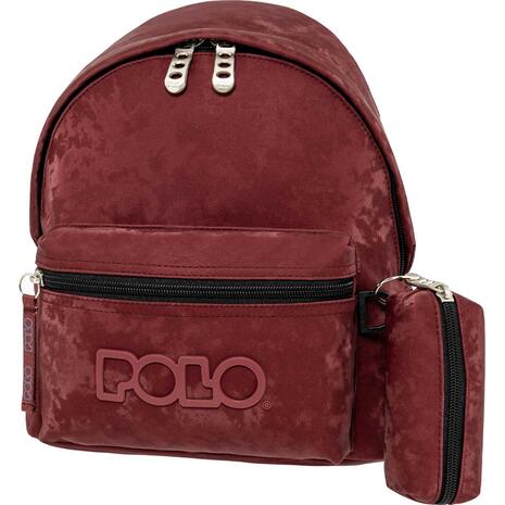 Tσάντα πλάτης 1+1 θέσεων Polo mini cosy bordeux - μπορντό