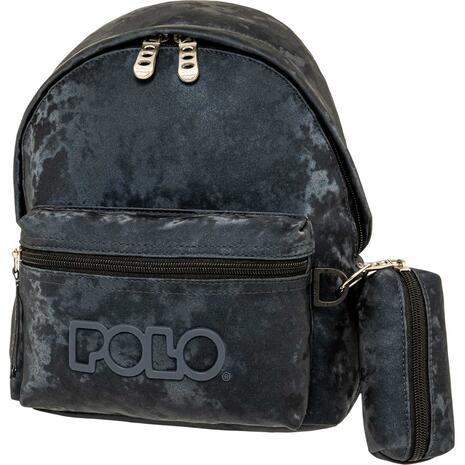 Tσάντα πλάτης 1+1 θέσεων Polo mini cosy night blue - μπλε νύχτας