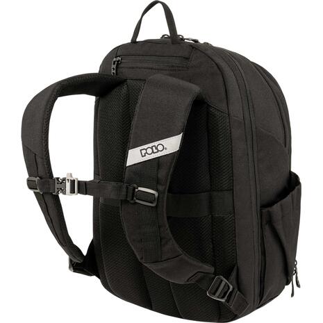 Τσάντα πλάτης 4 θέσεων Polo Quest S Black - μαύρο