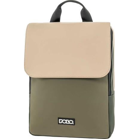 Tσάντα πλάτης 1 θέσης Polo Breeze Olive - λαδί