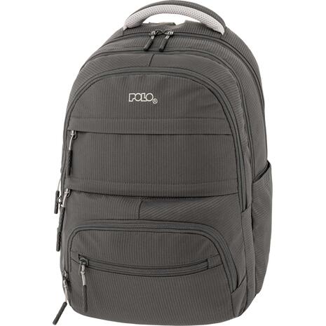 Τσάντα πλάτης 3+1 θέσεων Polo multi pocket grey