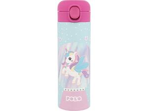 Παγουρίνο θερμός Polo Stainless Steel Junior 0.50L Snowball unicorn
