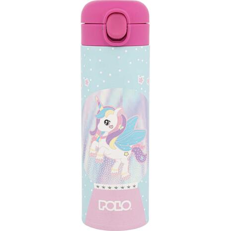 Παγουρίνο θερμός Polo Stainless Steel Junior 0.50L Snowball unicorn