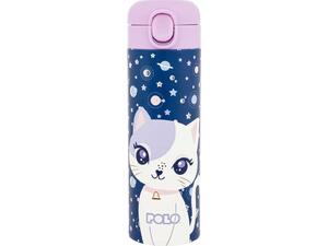 Παγουρίνο θερμός Polo Stainless Steel Junior 500ml Space cat