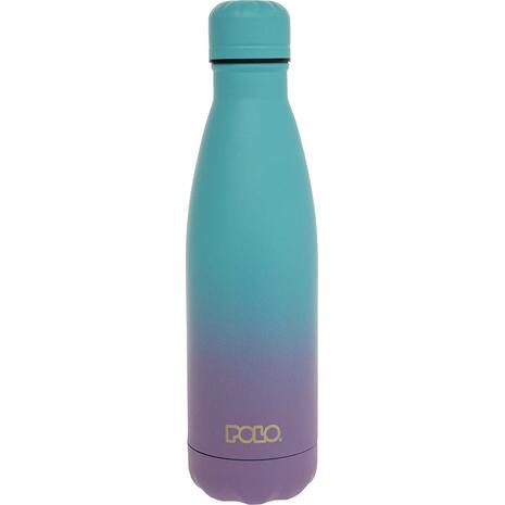 Μπουκάλι θερμός POLO Stainless Steel 0.50L Τιρκουάζ/μωβ