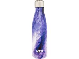 Μπουκάλι θερμός Polo Stainless Steel 500ml Ροζ/μωβ