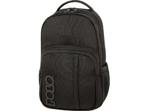 Tσάντα Πλάτης 1+1 θέσεων Polo Genius Black/ μαύρη