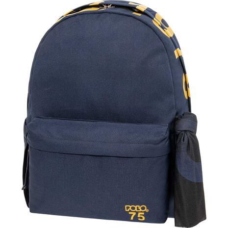 Τσάντα Πλάτης 1+1 θέσεων Polo '75 scarf Dark blue-σκούρο μπλε