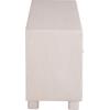 ΜΠΟΥΦΕΣ ΣΕΙΡΑ SANTORINI HM18068 MDF ΣΕ ΥΠΟΛΕΥΚΟ ΧΡΩΜΑ-3 ΠΟΡΤΕΣ 140x38x64Υεκ.