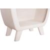 ΡΑΦΙΕΡΑ ΣΕΙΡΑ SANTORINI HM18067 MDF ΣΕ ΥΠΟΛΕΥΚΟ ΧΡΩΜΑ 80x38x196Υεκ.