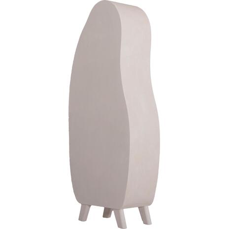 ΡΑΦΙΕΡΑ ΣΕΙΡΑ SANTORINI HM18067 MDF ΣΕ ΥΠΟΛΕΥΚΟ ΧΡΩΜΑ 80x38x196Υεκ.